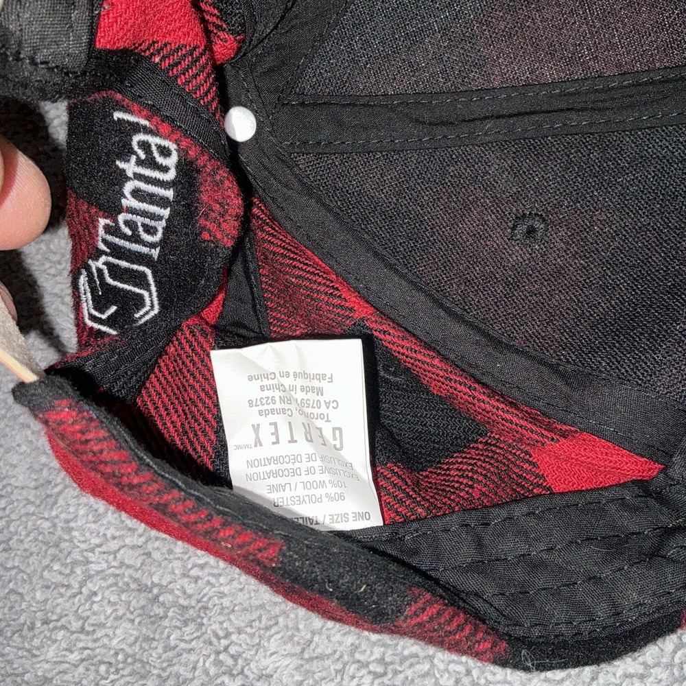 Great Northern‎ Buffalo Check Plaid Strap Back Hat Adjustable Cap - Picture 7 of 7